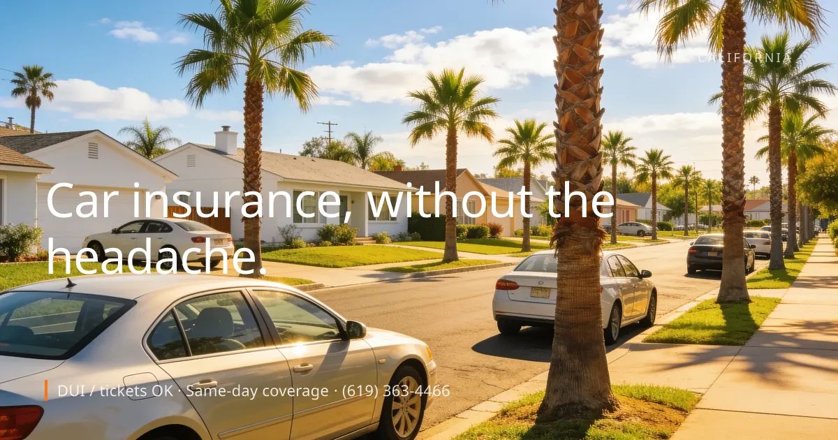 Low Cost California Car Insurance From $29/mo | Auto World